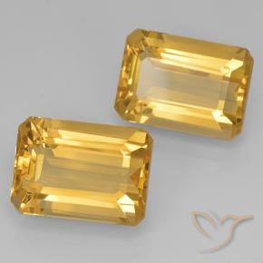 15.27克拉天然黄水晶，八边形，VVS