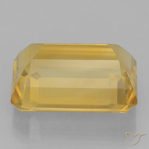 10.85克拉天然黄水晶，八边形，VVS