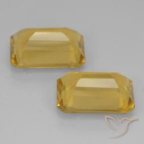 13.10克拉天然黄水晶，八边形，VVS