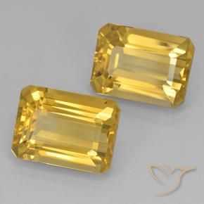 15.06克拉天然黄水晶，八边形，VVS-VS