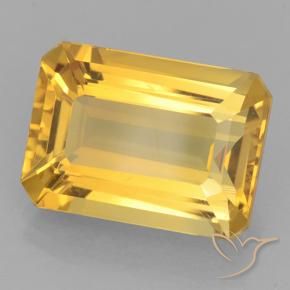 7.18克拉天然黄水晶，八边形，VVS