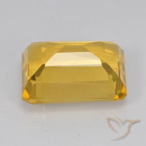 7.37克拉天然黄水晶，八边形，VVS-VS