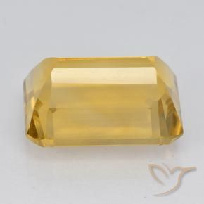 7.78克拉天然黄水晶，八边形，VVS