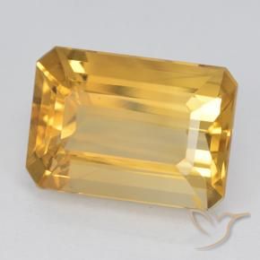 7.30克拉天然黄水晶，八边形，VVS-VS