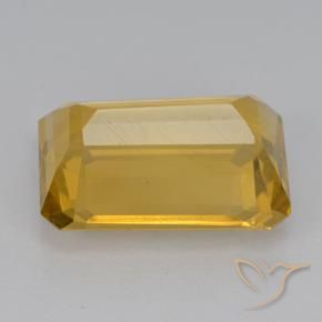 6.72克拉天然黄水晶，八边形，VVS-VS