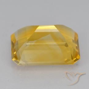 6.94克拉天然黄水晶，八边形，VVS-VS