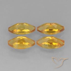 1.16克拉天然黄水晶，榄尖形，VVS-VS