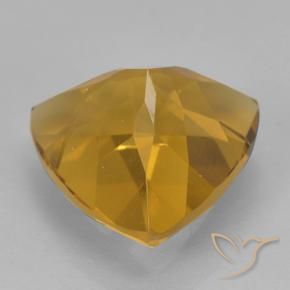 2.33克拉天然黄水晶，胖三角形，VVS