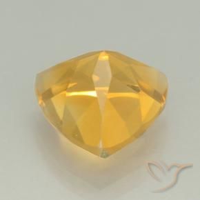 2.22克拉天然黄水晶，胖三角形，VVS