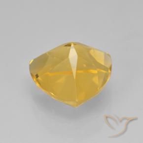 2.36克拉天然黄水晶，胖三角形，VVS