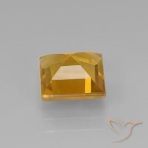 1.78克拉天然黄水晶，正方形，VVS-VS