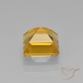 2.14克拉天然黄水晶，正方形，VVS