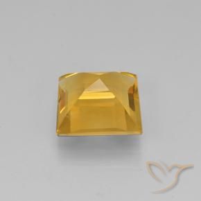 1.48克拉天然黄水晶，正方形，VVS-VS