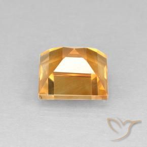 2.31克拉天然黄水晶，正方形，VVS-VS