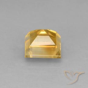 2.27克拉天然黄水晶，正方形，VVS-VS