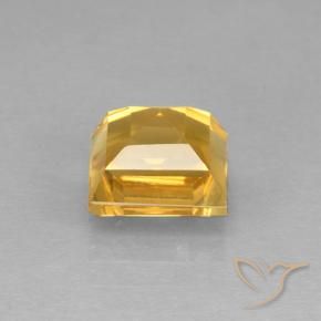 2.83克拉天然黄水晶，正方形，VVS-VS