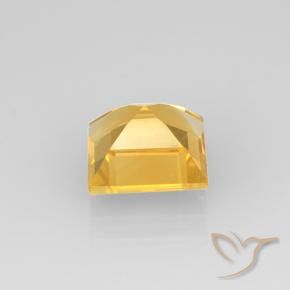 2.04克拉天然黄水晶，正方形，VVS-VS