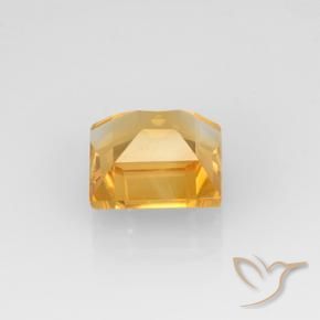 2.22克拉天然黄水晶，正方形，VVS