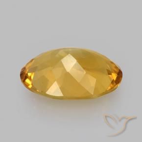 10.63克拉天然黄水晶，椭圆形，VVS