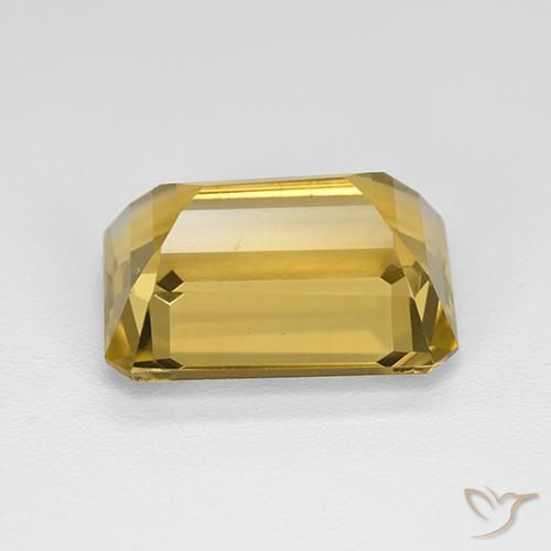 7.46克拉天然黄水晶，八边形，VVS