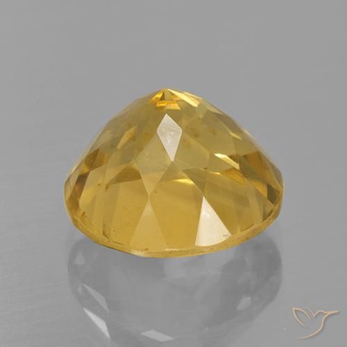 8.02克拉天然黄水晶，圆形的，VVS-VS