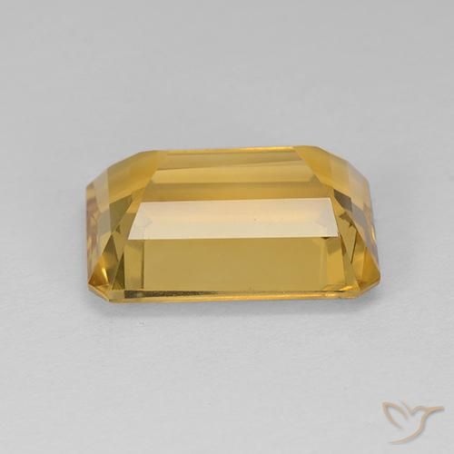 7.28克拉天然黄水晶，八边形，VVS