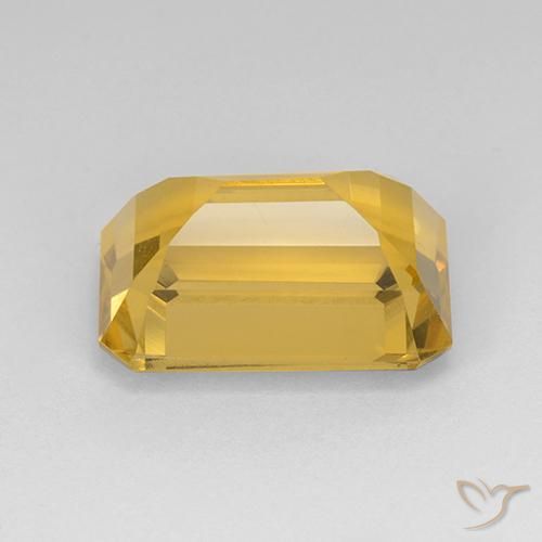 7.73克拉天然黄水晶，八边形，VVS