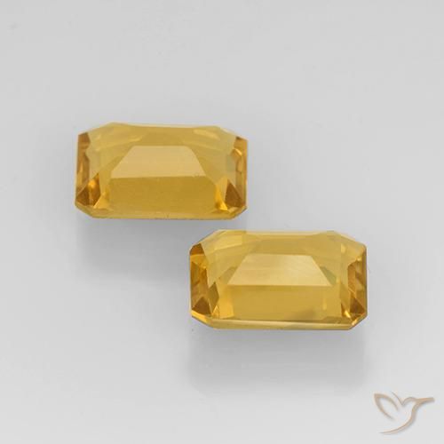 2.58克拉天然黄水晶，八边形，VVS-VS