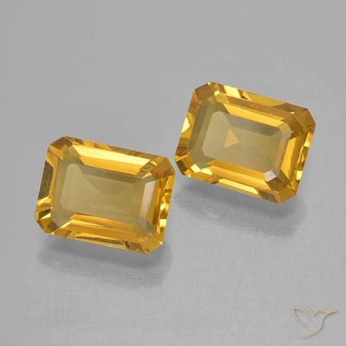 2.80克拉天然黄水晶，八边形，VVS-VS