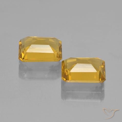 2.80克拉天然黄水晶，八边形，VVS-VS