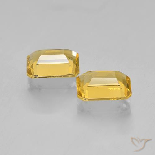 2.72克拉天然黄水晶，八边形，VVS-VS