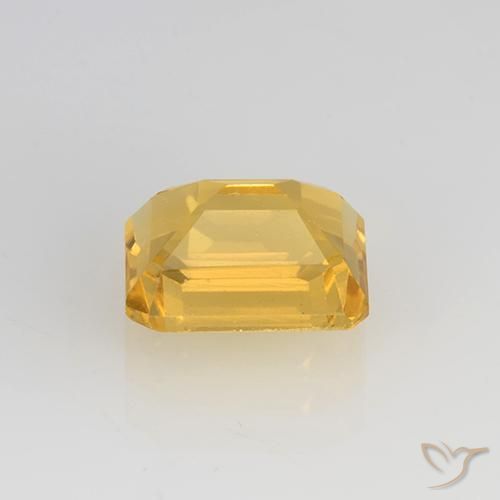 1.61克拉天然黄水晶，八边形，VVS-VS