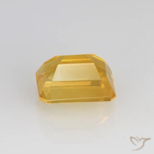 1.66克拉天然黄水晶，八边形，VS