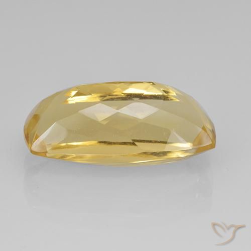 7.07克拉天然黄水晶，软垫，VVS-VS