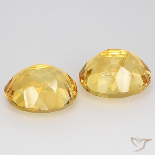 9.66克拉天然黄水晶，椭圆形，VVS-VS