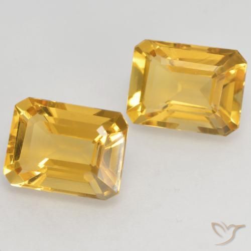 3.10克拉天然黄水晶，八边形，VVS-VS