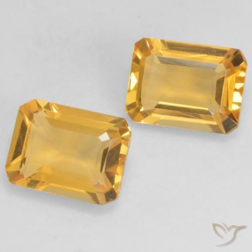 2.70克拉天然黄水晶，八边形，VVS-VS