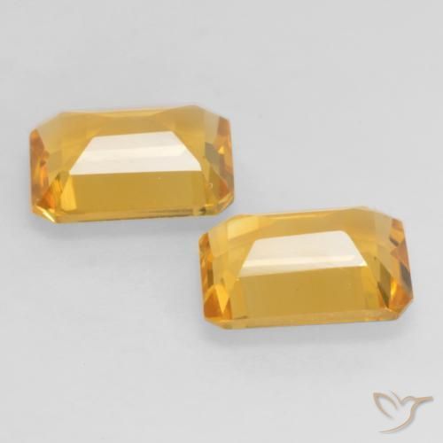 2.70克拉天然黄水晶，八边形，VVS-VS