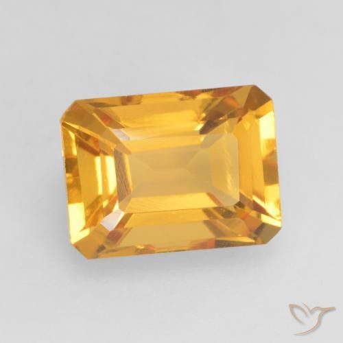 1.70克拉天然黄水晶，八边形，VVS-VS