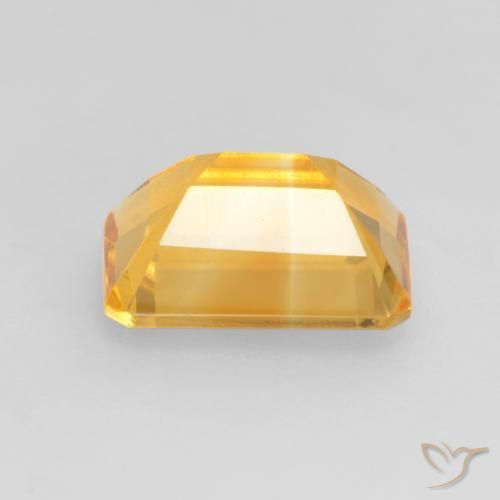 1.39克拉天然黄水晶，八边形，VVS-VS