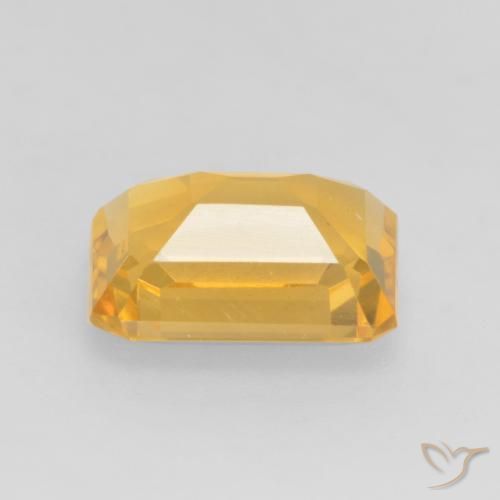1.51克拉天然黄水晶，八边形，VVS-VS