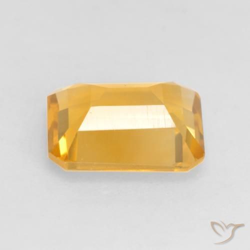 1.41克拉天然黄水晶，八边形，VVS-VS