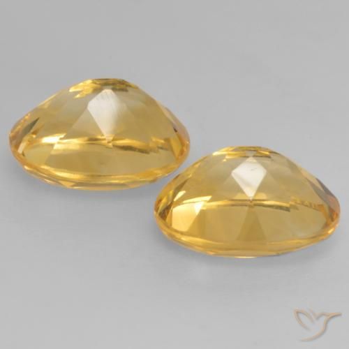 3.67克拉天然黄水晶，椭圆形，VVS-VS