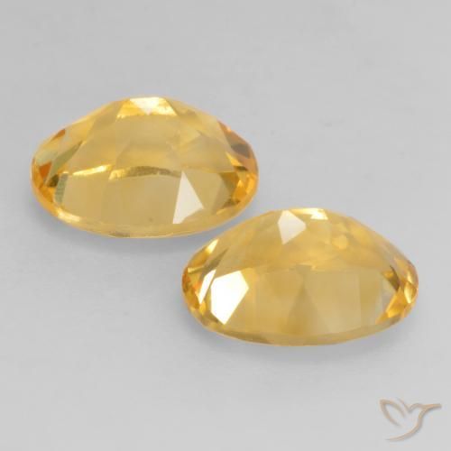 3.52克拉天然黄水晶，椭圆形，VVS-VS