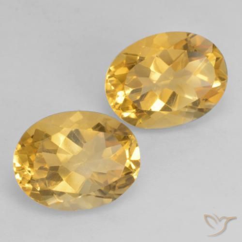 3.51克拉天然黄水晶，椭圆形，VVS-VS