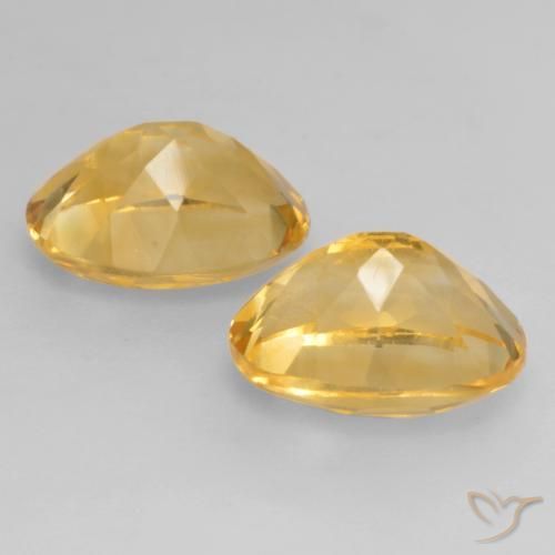 3.51克拉天然黄水晶，椭圆形，VVS-VS