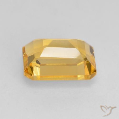 1.65克拉天然黄水晶，八边形，VVS-VS