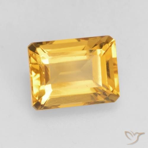1.71克拉天然黄水晶，八边形，VVS-VS