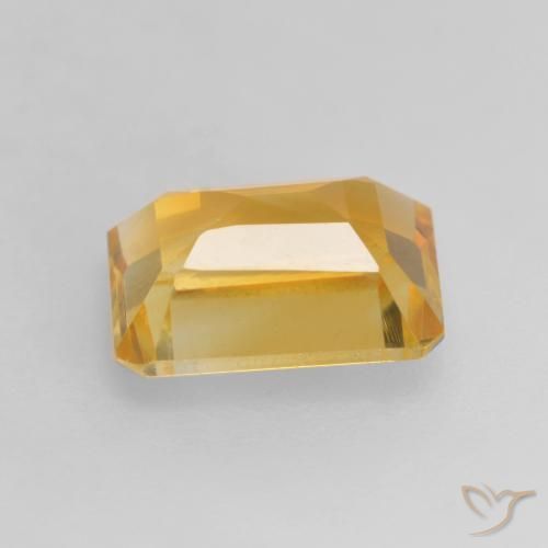 1.45克拉天然黄水晶，八边形，VVS-VS