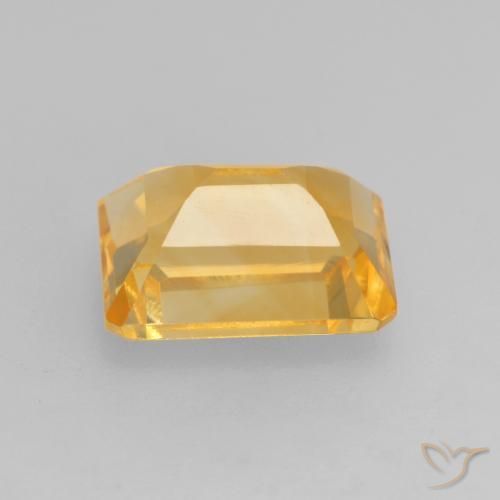1.56克拉天然黄水晶，八边形，VVS-VS